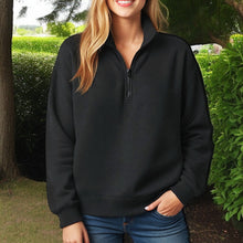 Load image into Gallery viewer, 3/4 Zip Sweatshirt