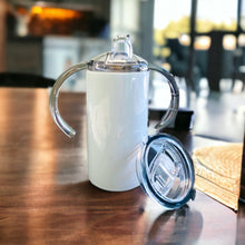 Load image into Gallery viewer, 12 oz Dual Lid Sippy Cup

