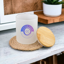 Load image into Gallery viewer, Frosted Candle Holder
