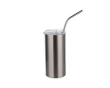 Load image into Gallery viewer, 17 oz Tumbler White/Silver
