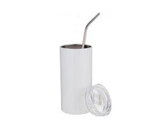 Load image into Gallery viewer, 17 oz Tumbler White/Silver
